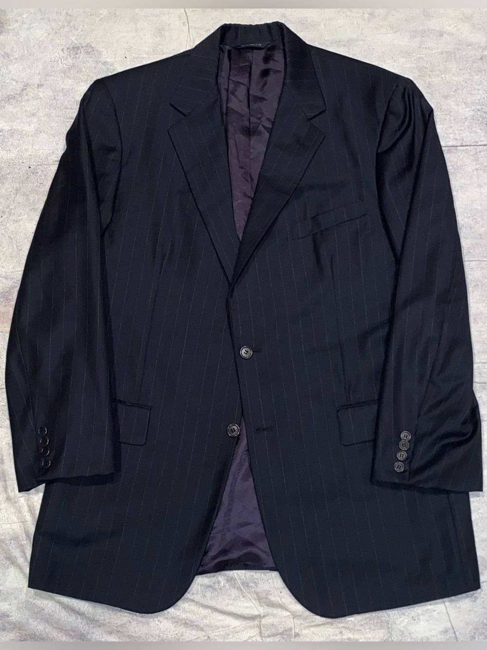Brooks Brothers Golden Fleece Martin Greenfield Loro Piana Suit Jacket Blazer 43